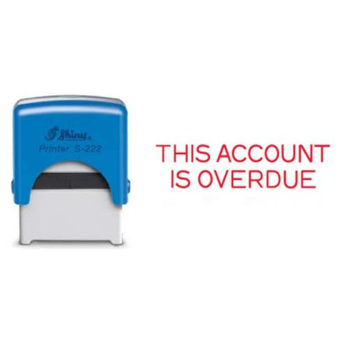 Picture of OVERDUE ACCOUNT STAMP